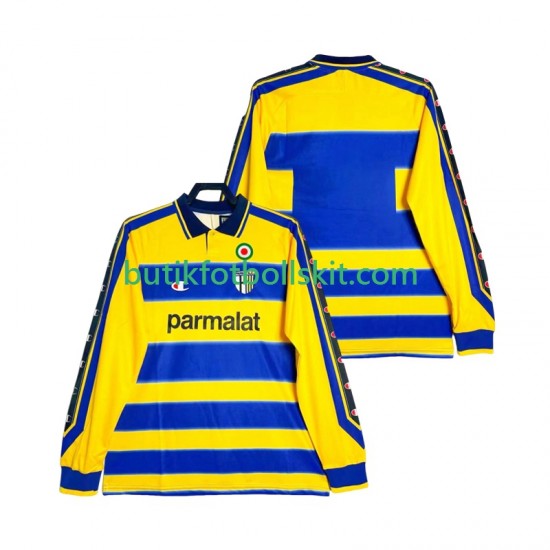 Parma 2000 Retro Män Hemma Matchtröja 1999 Långärmad
