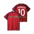 Portugal BERNARDO 10 2016 Retro Män Hemma Matchtröja Kortärmad