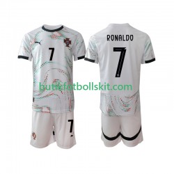 Portugal Cristiano Ronaldo 7 Barn Borta Matchtröja 2025 Kortärmad