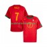 Portugal Figo 7 Retro Män Hemma Matchtröja 2004 Kortärmad