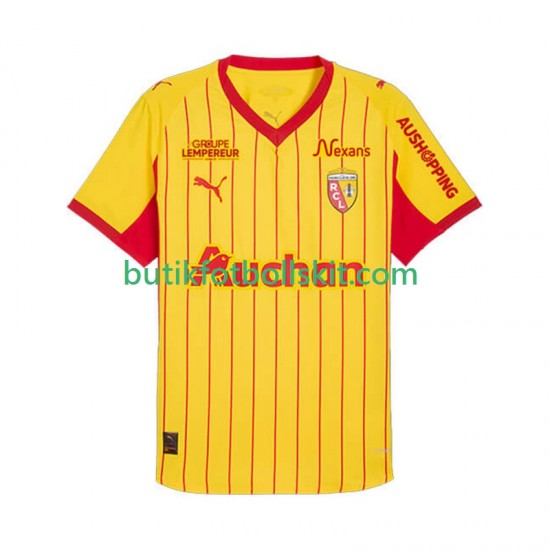 RC Lens Män Hemma Matchtröja 2025/26 Kortärmad