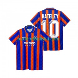 Rangers HATELEY 10 1993 1994 Retro Män Borta Matchtröja Kortärmad