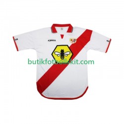 Rayo Vallecano 2000 2001 Retro Män Hemma Matchtröja Kortärmad