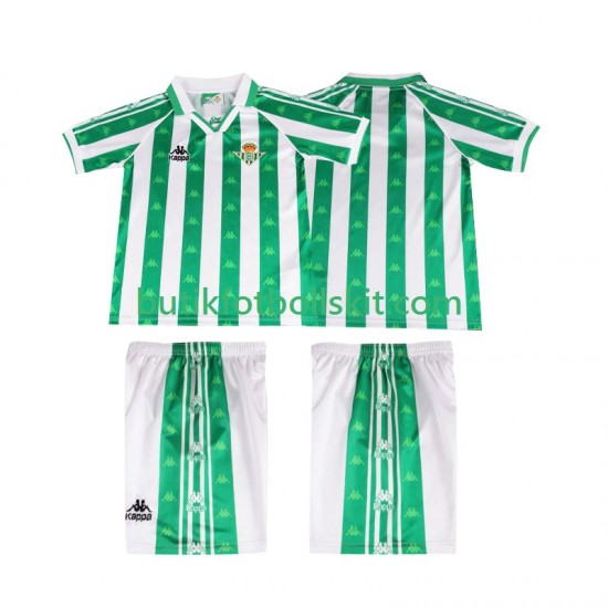 Real Betis 1996 1997 Retro Barn Hemma Matchtröja Kortärmad
