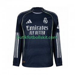 Real Madrid Män Borta Matchtröja 2025/26 Långärmad
