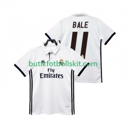 Real Madrid BALE 11 2017 2018 Retro Män Hemma Matchtröja Kortärmad