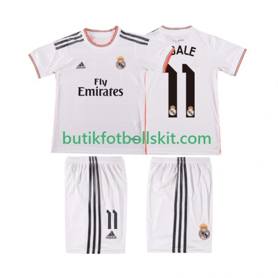 Real Madrid BALE 11 2013 2014 Retro Barn Hemma Matchtröja Kortärmad