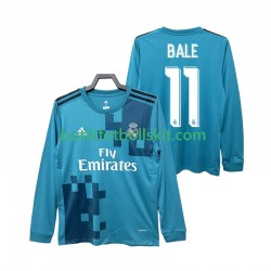Real Madrid BALE 11 2017 2018 Retro Män Tredje Matchtröja Långärmad