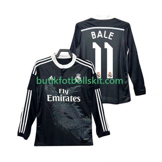 Real Madrid BALE 11 2014 2015 Retro Män Tredje Matchtröja Långärmad
