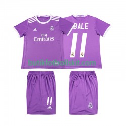 Real Madrid Bale 11 2016 2017 Retro Barn Borta Matchtröja Kortärmad