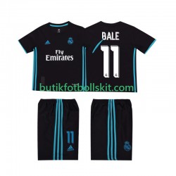 Real Madrid Bale 11 2017 2018 Retro Barn Borta Matchtröja Kortärmad