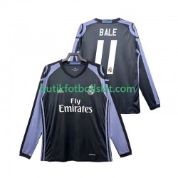 Real Madrid Bale 11 2016 2017 Retro Män Tredje Matchtröja Långärmad