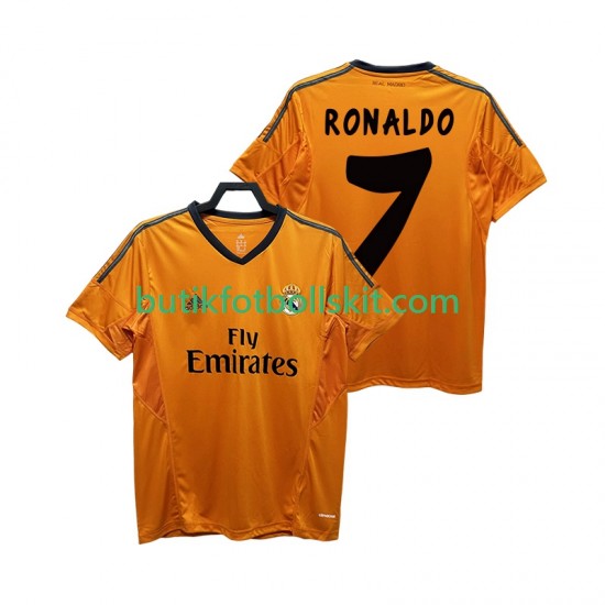 Real Madrid CRISTIANO RONALDO 7 2013 2014 Retro Män Tredje Matchtröja Kortärmad