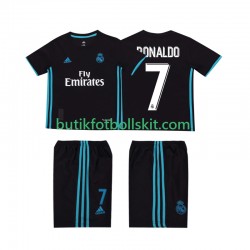 Real Madrid Cristiano Ronaldo 7 2017 2018 Retro Barn Borta Matchtröja Kortärmad