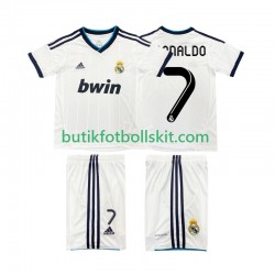 Real Madrid Cristiano Ronaldo 7 2012 2013 Retro Barn Hemma Matchtröja Kortärmad