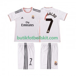 Real Madrid Cristiano Ronaldo 7 2013 2014 Retro Barn Hemma Matchtröja Kortärmad