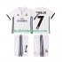 Real Madrid Cristiano Ronaldo 7 2016 2017 Retro Barn Hemma Matchtröja Kortärmad