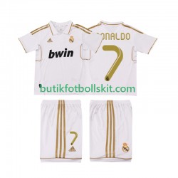 Real Madrid Cristiano Ronaldo 7 2012 Retro Barn Hemma Matchtröja 2011 Kortärmad