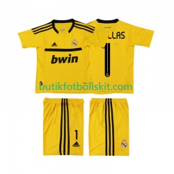 Real Madrid CASILLAS 1 2012 Målvakt Retro Barn Hemma Matchtröja 2011 Kortärmad