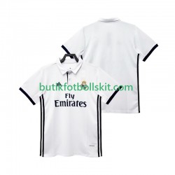 Real Madrid 2017 2018 Retro Män Hemma Matchtröja Kortärmad