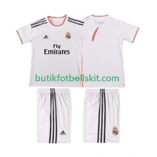 Real Madrid 2013 2014 Retro Barn Hemma Matchtröja Kortärmad