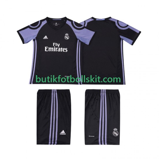 Real Madrid 2016 2017 Retro Barn Tredje Matchtröja Kortärmad