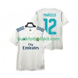 Real Madrid MARCELD 12 2017 2018 Retro Män Hemma Matchtröja Kortärmad