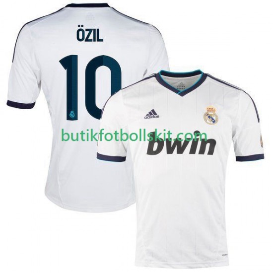 Real Madrid Ozil 2012 2013 Retro Män Hemma Matchtröja Kortärmad