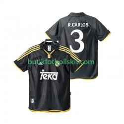 Real Madrid R.CARLOS 3 2001 Retro Män Borta Matchtröja 1999 Kortärmad