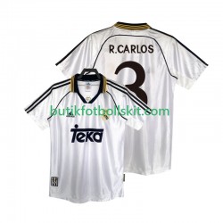 Real Madrid R.CARLOS 3 2000 Retro Män Hemma Matchtröja 1998 Kortärmad