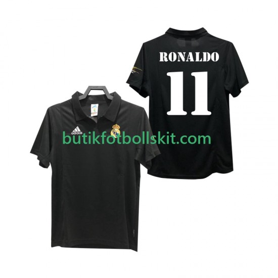 Real Madrid RONALDO 11 2003 Retro Män Borta Matchtröja 2002 Kortärmad