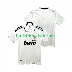 Real Madrid 2009 Retro Män Hemma Matchtröja 2008 Kortärmad