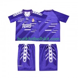 Real Madrid 1994 1996 Retro Barn Borta Matchtröja Kortärmad