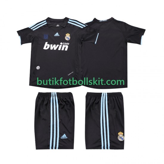 Real Madrid 2009 Retro Barn Borta Matchtröja 2010 Kortärmad
