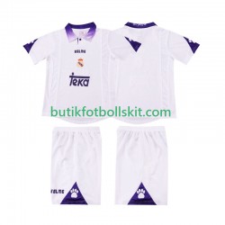 Real Madrid 1997 Retro Barn Hemma Matchtröja 1998 Kortärmad