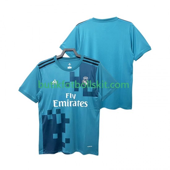 Real Madrid 2017 2018 Retro Män Tredje Matchtröja Kortärmad