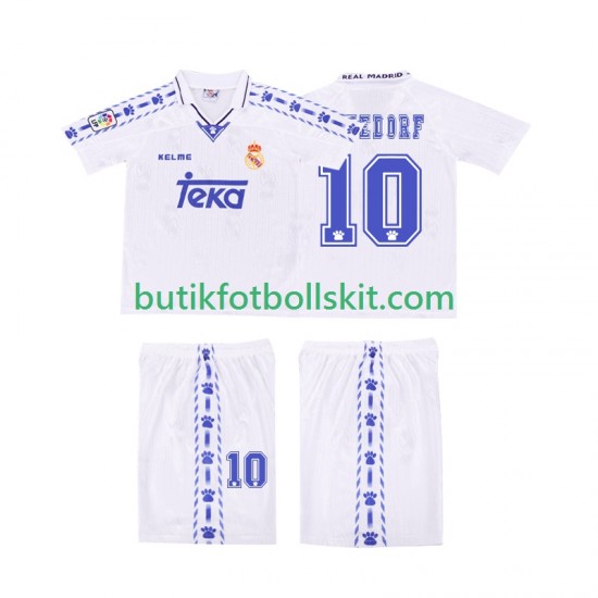 Real Madrid SEEDORF 10 1996 1997 Retro Barn Hemma Matchtröja Kortärmad