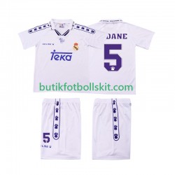 Real Madrid ZIDANE 5 1994 1996 Retro Barn Hemma Matchtröja Kortärmad
