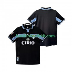 SS Lazio Retro Män Borta Matchtröja 1999 1998 Kortärmad