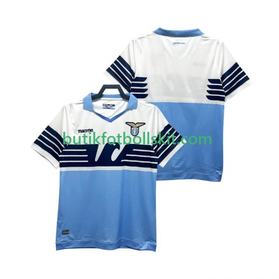 SS Lazio 2014 2015 Retro Män Hemma Matchtröja Kortärmad
