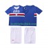Sampdoria 1990 1991 Retro Barn Hemma Matchtröja Kortärmad