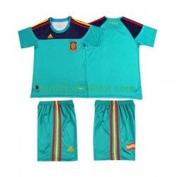 Spanien Målvakt Retro Barn Hemma Matchtröja 2010 Kortärmad
