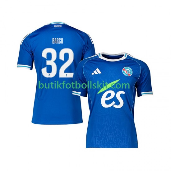 Strasbourg Valentin Barco 32 Män Hemma Matchtröja 2025/26 Kortärmad