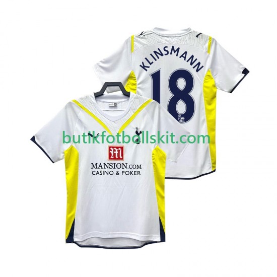 Tottenham Hotspur KLINSMANN 18 2009 Retro Män Hemma Matchtröja 2010 Kortärmad