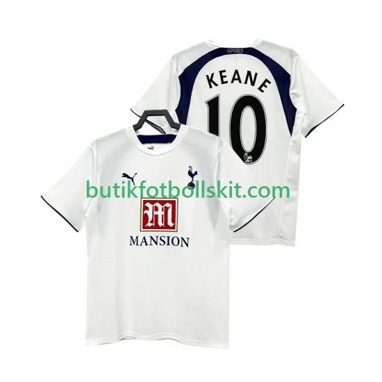 Tottenham Hotspur Keane 10 2007 Retro Män Hemma Matchtröja 2006 Kortärmad