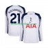 Tottenham Hotspur Kulusevski 21 Män Hemma Matchtröja 2025/26 Långärmad