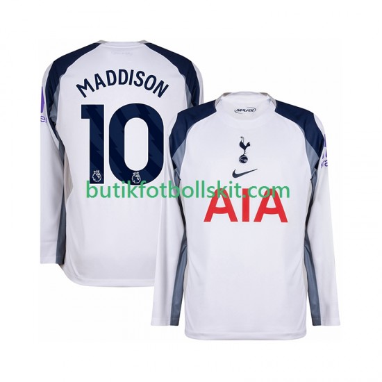Tottenham Hotspur Maddison 10 Män Hemma Matchtröja 2025/26 Långärmad