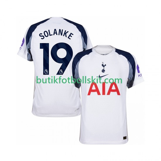 Tottenham Hotspur Solanke 19 Män Hemma Matchtröja 2025/26 Kortärmad