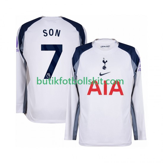 Tottenham Hotspur Son Heung-Min 7 Män Hemma Matchtröja 2025/26 Långärmad