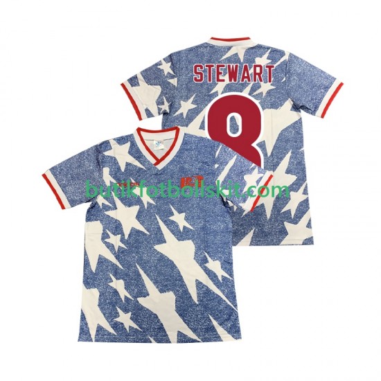 USA STEWART 8 1994 Retro Män Borta Matchtröja Kortärmad
